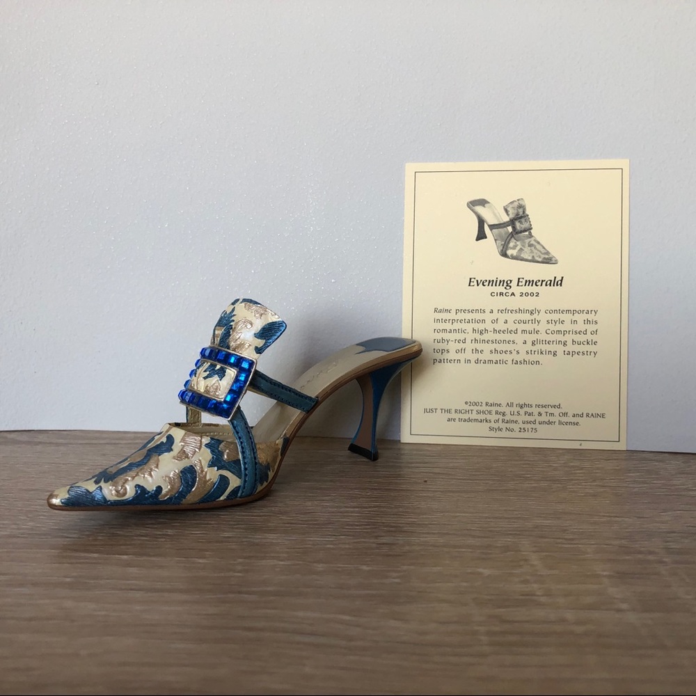 Just The Right Shoe EVENING EMERALD miniature